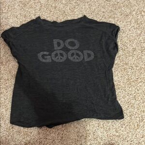 Charcoal 'Do Good' Kids T-Shirt
